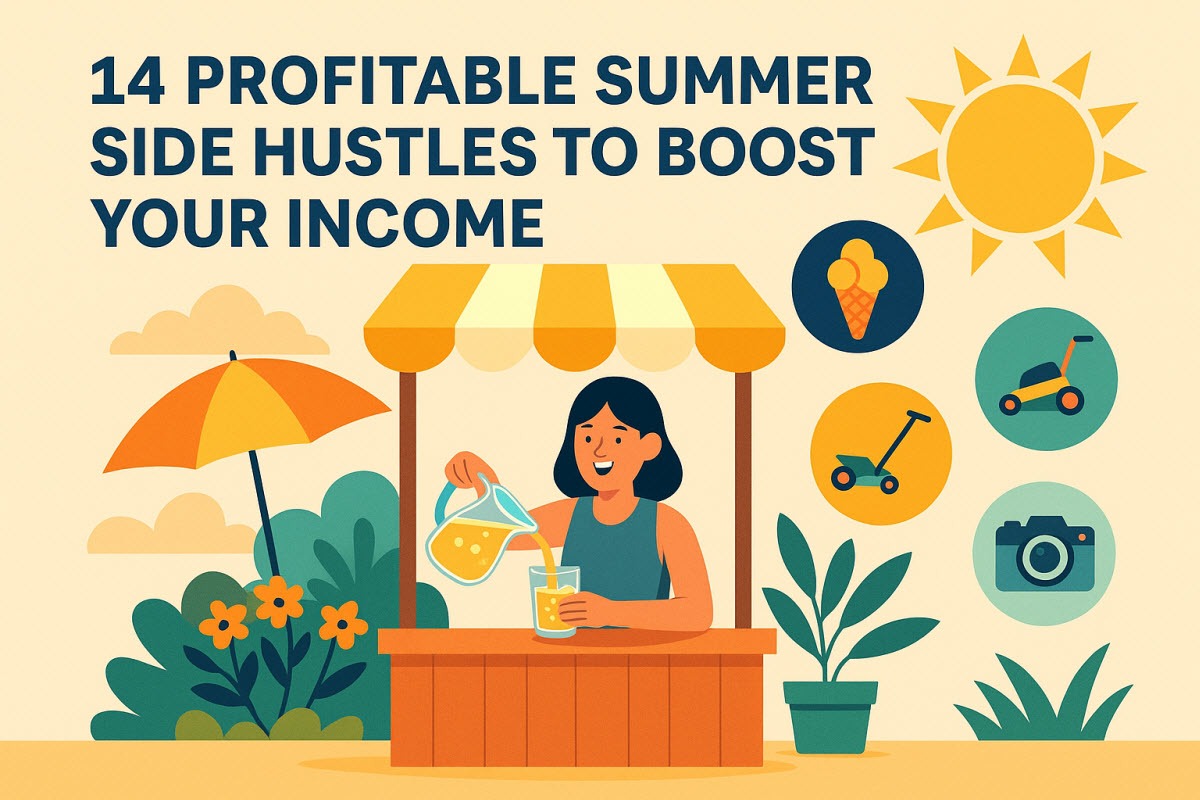 14 Profitable Summer Side Hustles to Boost Your Income