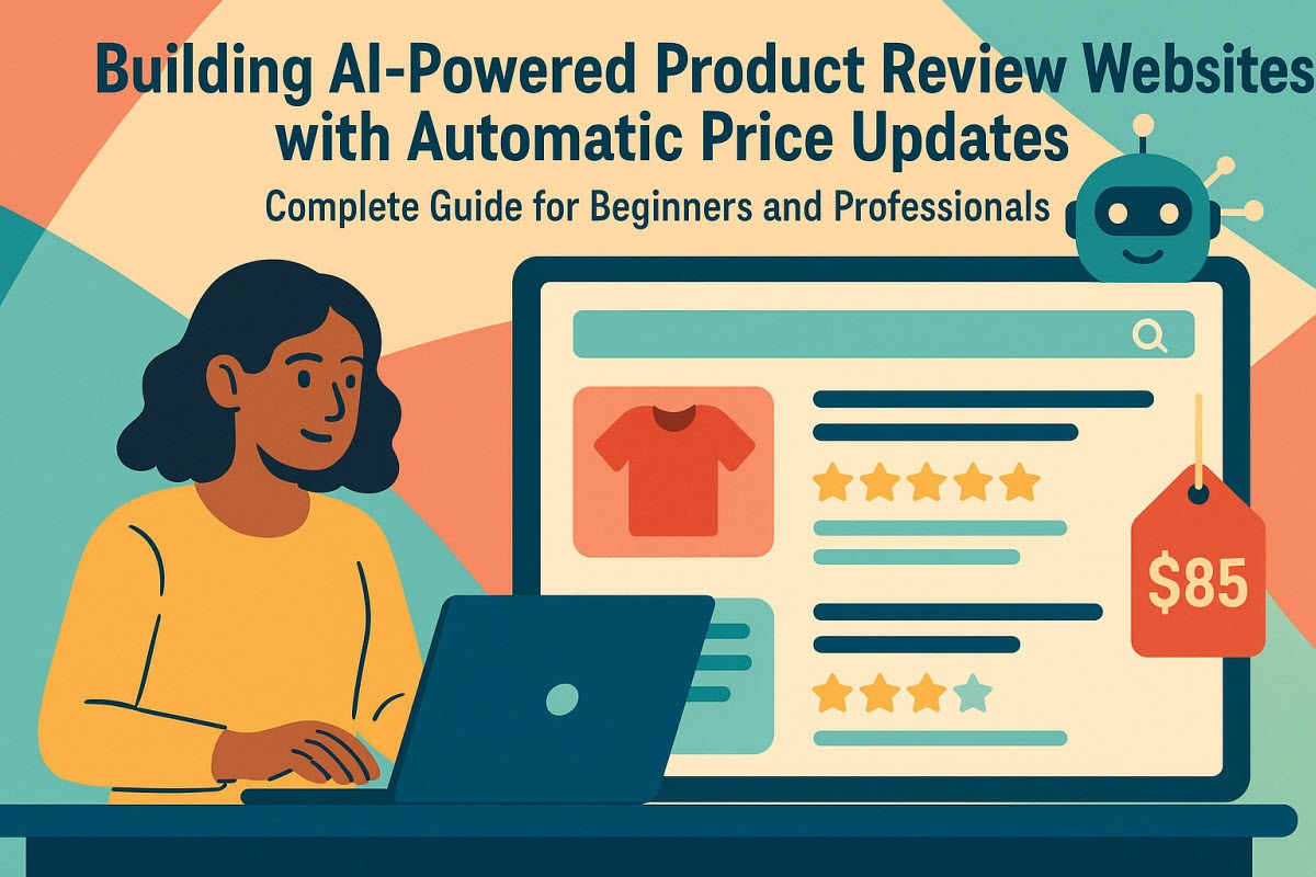 Building AI-Powered Product Review Websites with Automatic Price Updates: Complete Guide for Beginners and Professionals